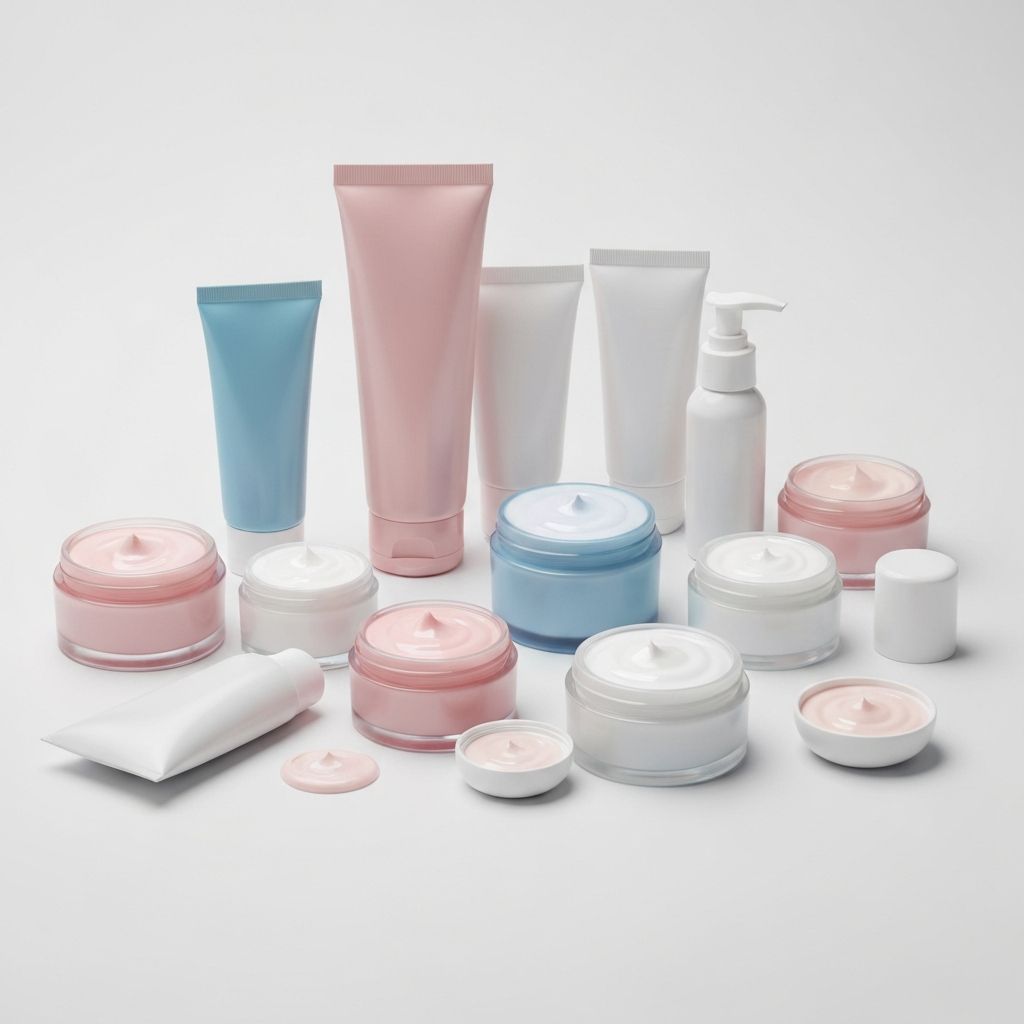 Różne rodzaje kremów